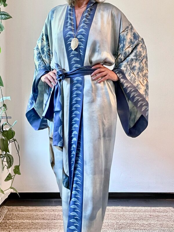 Silk kimono Masterly