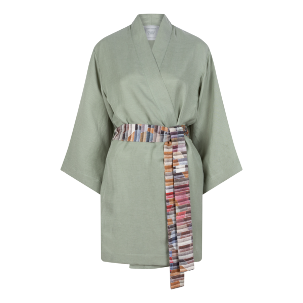 Mint green kimono