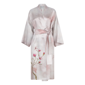Pink silk kimono Magnolia