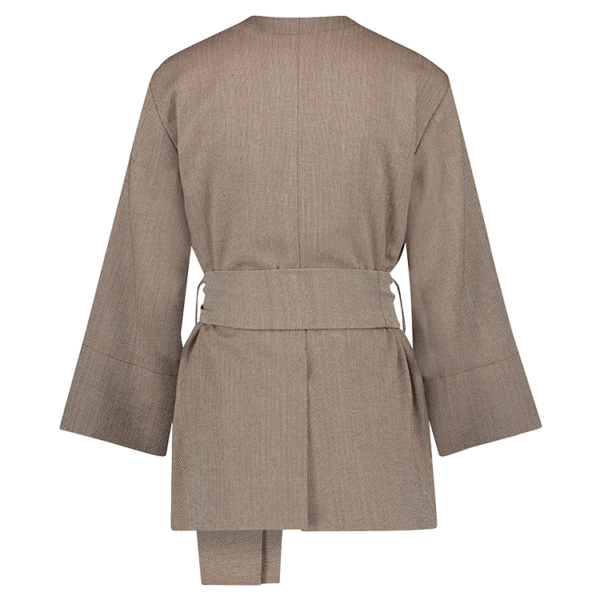 Bruin kimono jasje Elegante