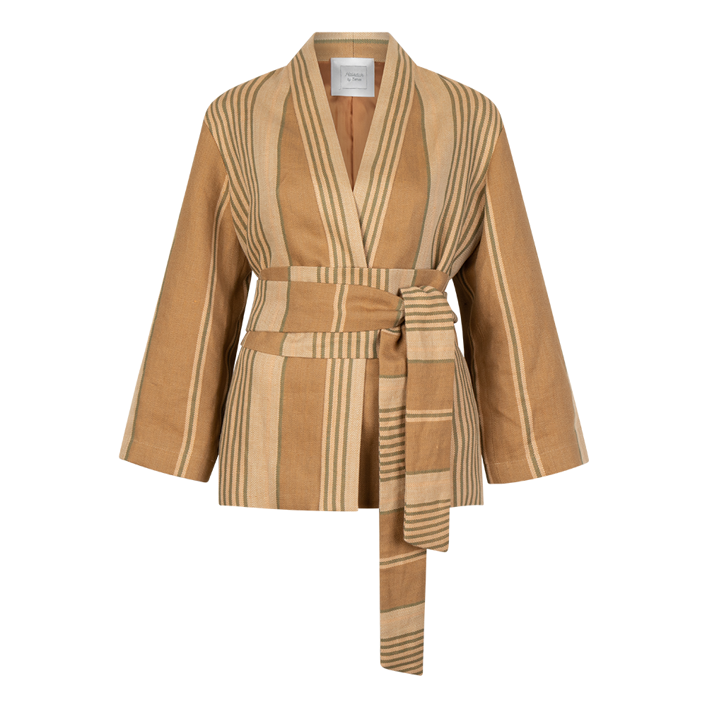 Camel kimono jacket Lyell